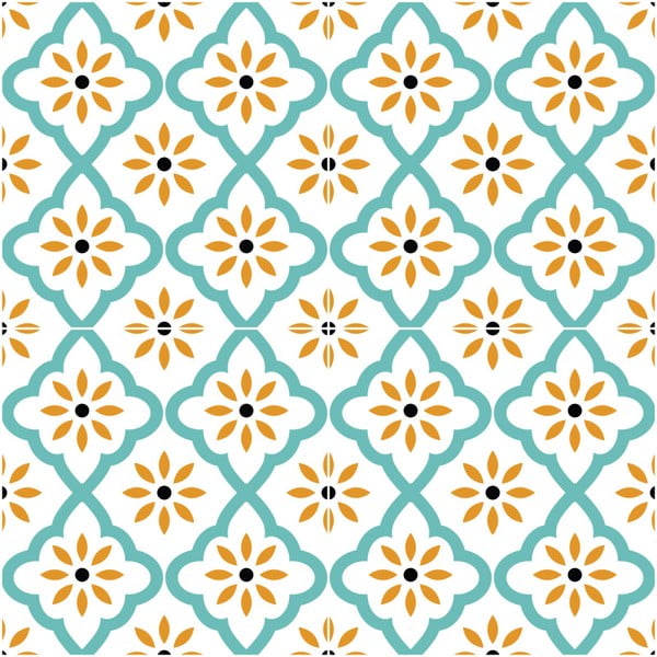 Floor Sticker Marrakech padlómatrica, 40 x 40 cm - Ambiance