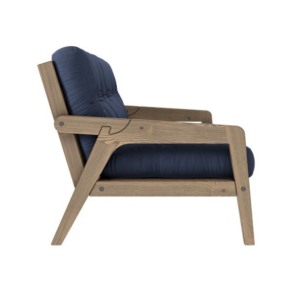 Kék kinyitható kanapé 204 cm Grab - Karup Design-image-4