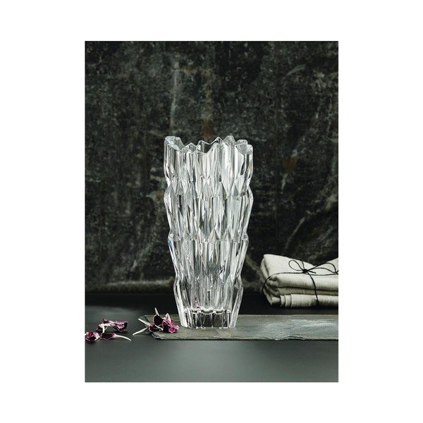 Quartz kristályüveg váza, ⌀ 26 cm - Nachtmann-image-2