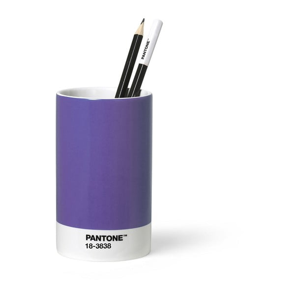 Pen lila kerámia ceruzatartó - Pantone