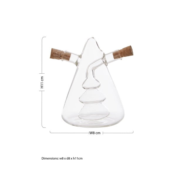 Üveg ecet- és olajtartó készlet Montela – Premier Housewares-image-4