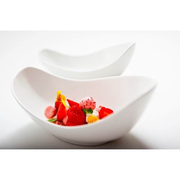 Oslo fehér porcelán tálka, 31 x 16 cm - Maxwell & Williams-image-1
