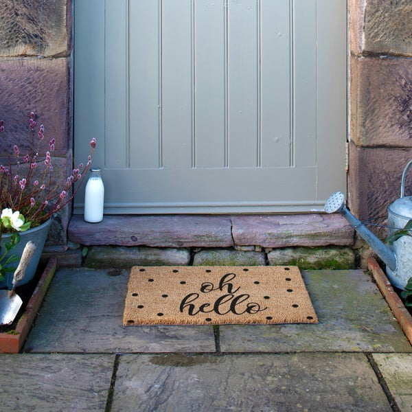 Kókuszrost lábtörlő 40x60 cm Oh Hello – Artsy Doormats-image-4