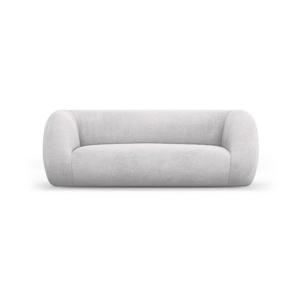 Világosszürke buklé kanapé 210 cm Essen – Cosmopolitan Design