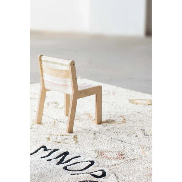 Natúr színű gyerek szék Kaarol Earth – Lorena Canals-image-1