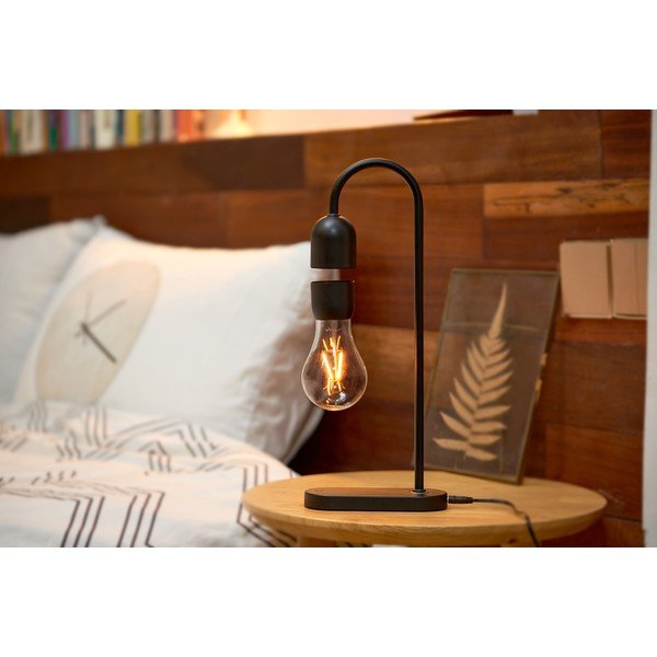 Fekete asztali lámpa (magasság 36,5 cm) Evaro – Gingko-image-2