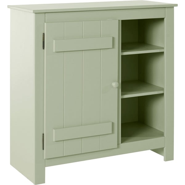 Világoszöld borovi fenyő szekrény 90x90 cm Bertram – Støraa-image-2