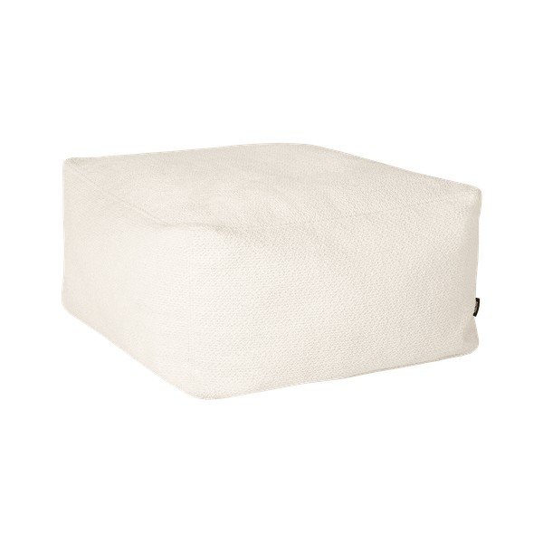 Bézs buklé puff Keno – noo.ma