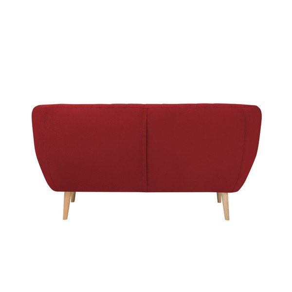 Sardaigne piros bársony kanapé, 158 cm - Mazzini Sofas-image-4
