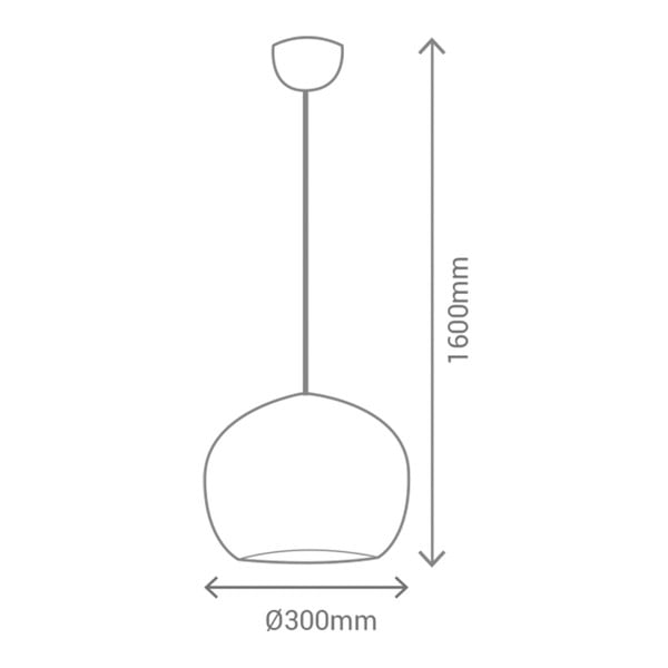 Carol fekete függőlámpa - SULION-image-1