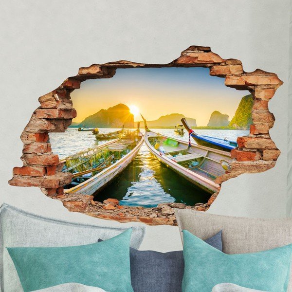 Landscape Thailand falmatrica, 60 x 90 cm - Ambiance-image-1