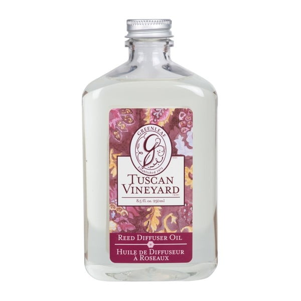 Tuscan Vineyard utántöltő illatpálcákhoz, 250 ml - Greenleaf