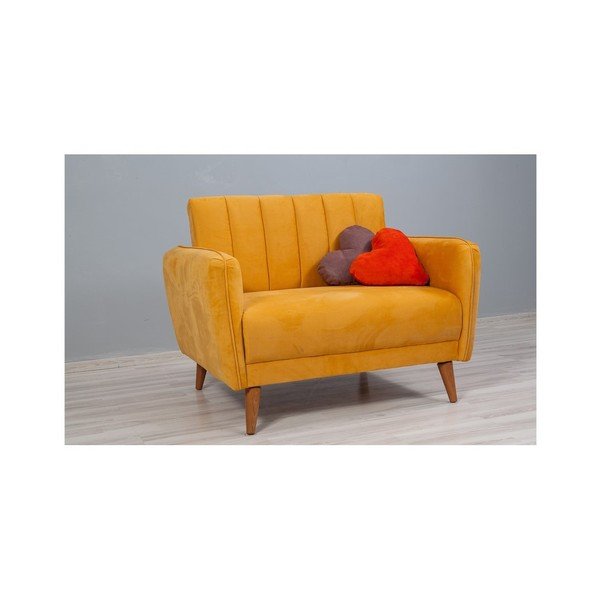 Sifi sárga kinyitható fotel-image-1