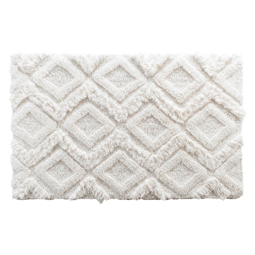 Fehér fürdőszobai kilépő 50x80 cm Ikatis  douceur d'intérieur