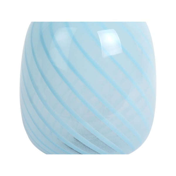 Világoskék asztali lámpa üveg búrával (magasság 20 cm) Summer Globe – Leitmotiv-image-1