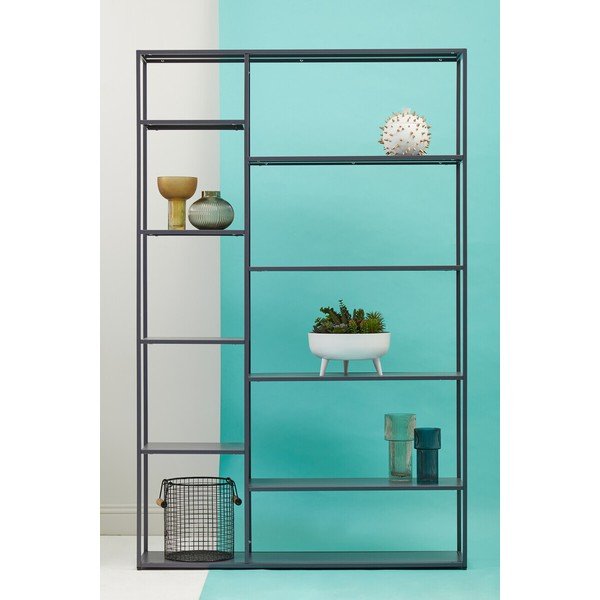 Szürke acél polcos állvány 120x188x30 cm Acero – Premier Housewares-image-4
