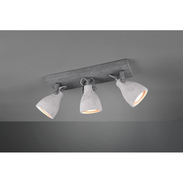 Concrete szürke mennyezeti lámpa, hossz 35 cm - Trio-image-1