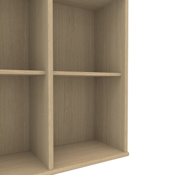 Fali könyvespolc tölgy dekorral Mistral 025-image-4