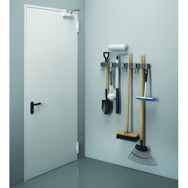 Fali seprű- és felmosótartó szett 2 db-os - Metaltex-image-1