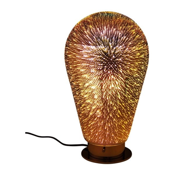 Firework borostyánbarna asztali lámpa - Kare Design