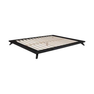 Senza Bed Black kétszemélyes ágy, 180 x 200 cm - Karup Design