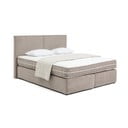Szürkésbarna boxspring ágy 160x200 cm Olia Bold – Bonami Selection