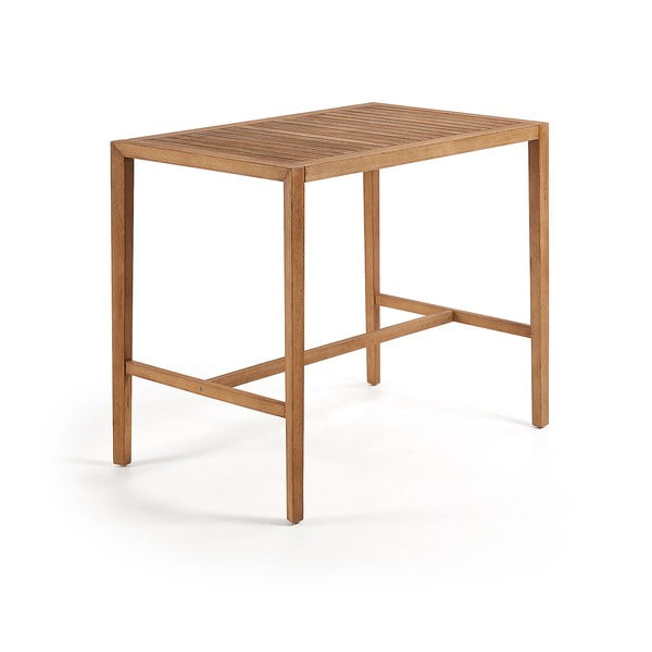 Cybille eukaliptuszfa kültéri étkezőasztal, 130 x 80 cm - Kave Home-image-2