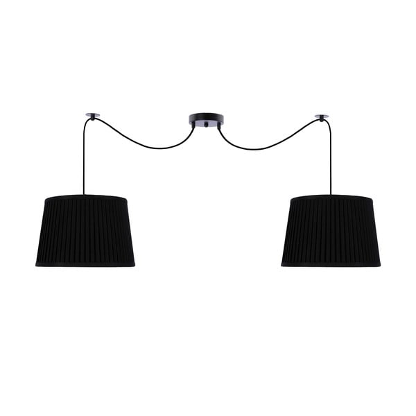 Fekete függőlámpa 100x20 cm Gillo – Candellux Lighting