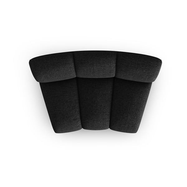 Feketés antracitszürke kanapé modul (középső rész) Lupine – Micadoni Home-image-2