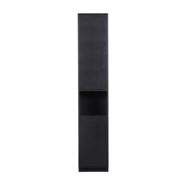 Fekete borovi fenyő moduláris szekrény 40x210 cm Finca – WOOOD