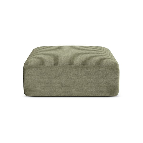 Zöld kordbársony lábtartó Campi – Cosmopolitan Design-image-1