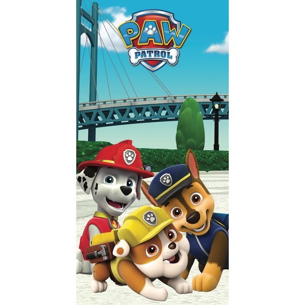 Pamut gyerek fürdőlepedő 70x140 cm Paw Patrol – Jerry Fabrics