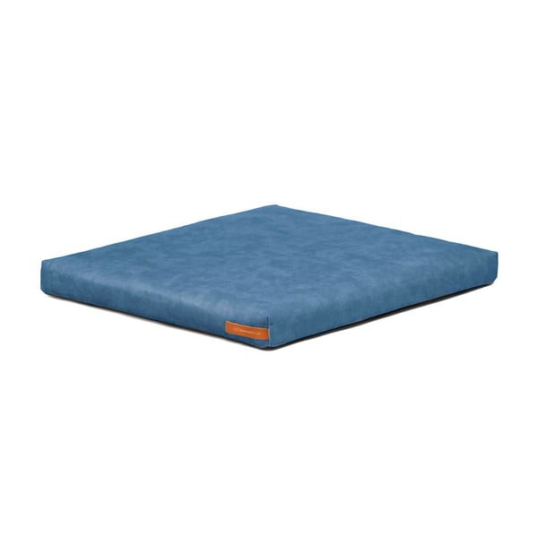 Kék öko bőr matrac kutyáknak 60x70 cm SoftPET Eco L - Rexproduct
