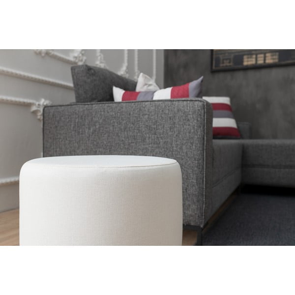 Fehér puff Silindir – Balcab Home-image-4