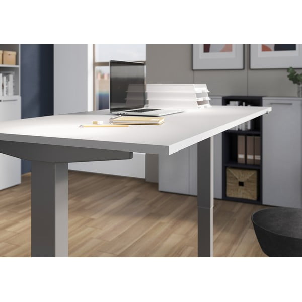 Íróasztal elektromosan állítható magassággal 80x160 cm Agenda – Germania-image-4