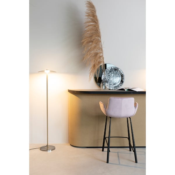 Világos rózsaszín bársony bárszék szett 2 db-os 91,5 cm Brit – Zuiver-image-1