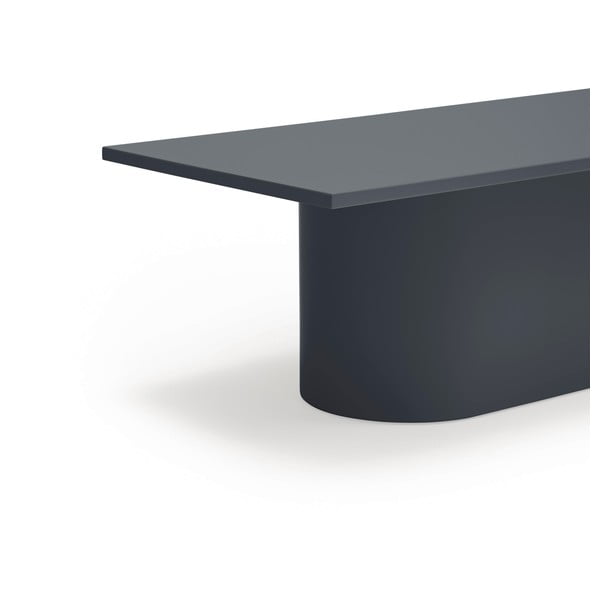 Antracitszürke dohányzóasztal 50x111 cm Totem – Teulat-image-3