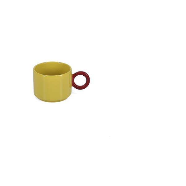 Mustársárga kőedény bögre 280 ml Lou – ONA-image-4