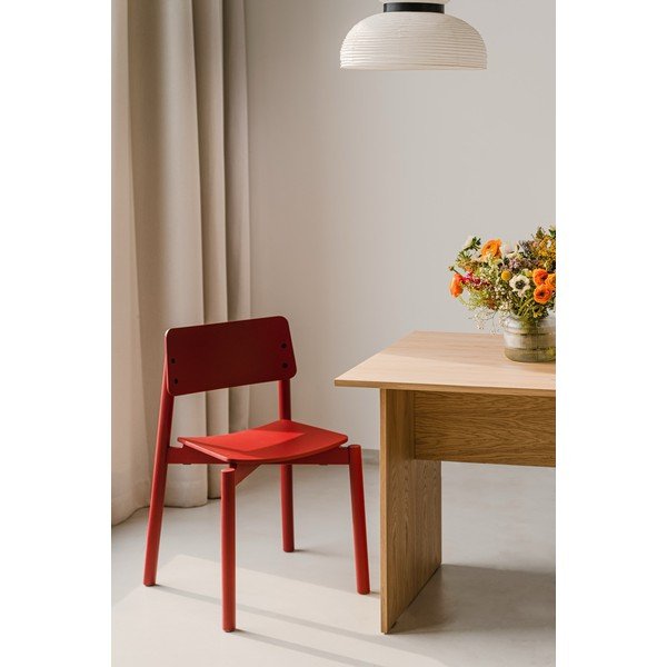 Piros rakásolható étkezőszék Wem – noo.ma-image-1