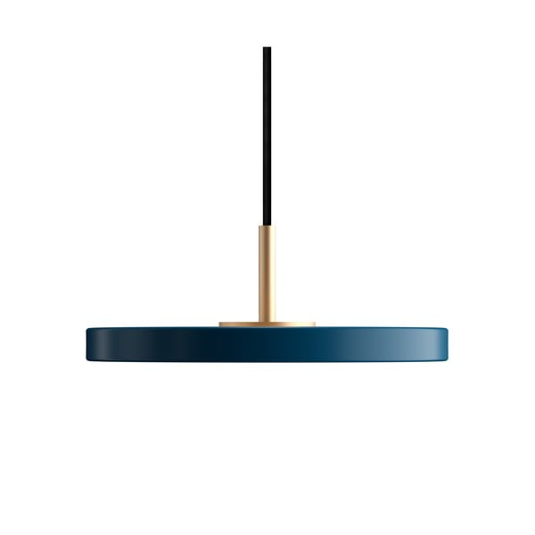 Petróleumkék LED függőlámpa fém búrával ø 15 cm Asteria Micro – UMAGE-image-4