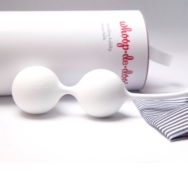 Stílusos fehér gésagolyók, 65 g - Whoop.de.doo-image-2