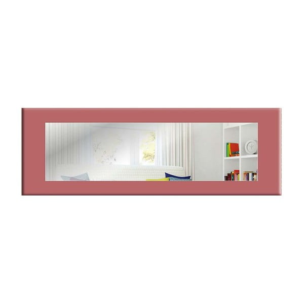 Eve fali tükör rózsaszín kerettel, 120 x 40 cm - Oyo Concept