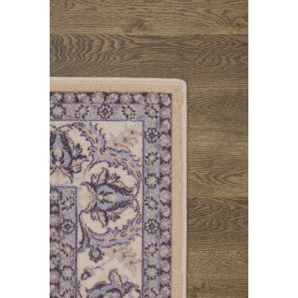 Krémszínű gyapjú szőnyeg 160x240 cm Philip – Agnella-image-3