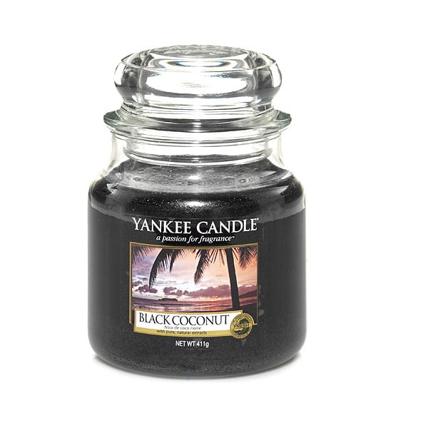 Illatos gyertya égési idő 65 ó Black Coconut – Yankee Candle