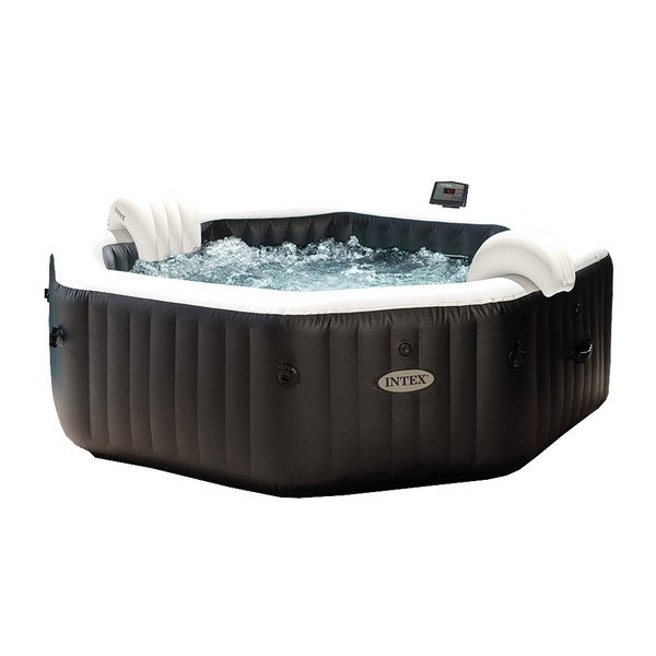 Felfújható négyszemélyes jakuzzi, mélység 71 cm Jet & Bubble Deluxe HWS 4 – Intex
