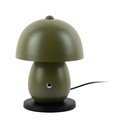 Sötétzöld LED asztali lámpa fém búrával (magasság 18 cm) Mono LED – Leitmotiv