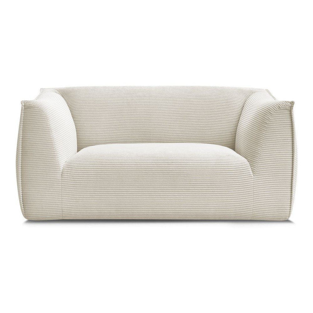Bézs kordbársony kanapé 170 cm Giorgia – Bobochic Paris