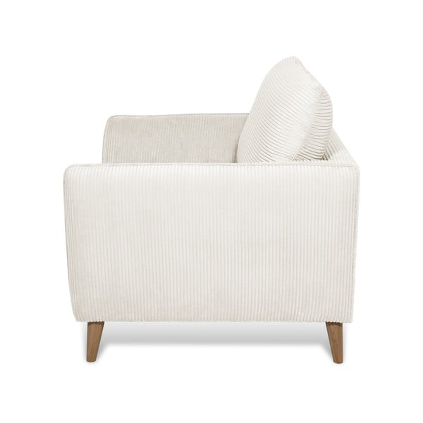 Fehér kordbársony fotel Paris – Scandic-image-3