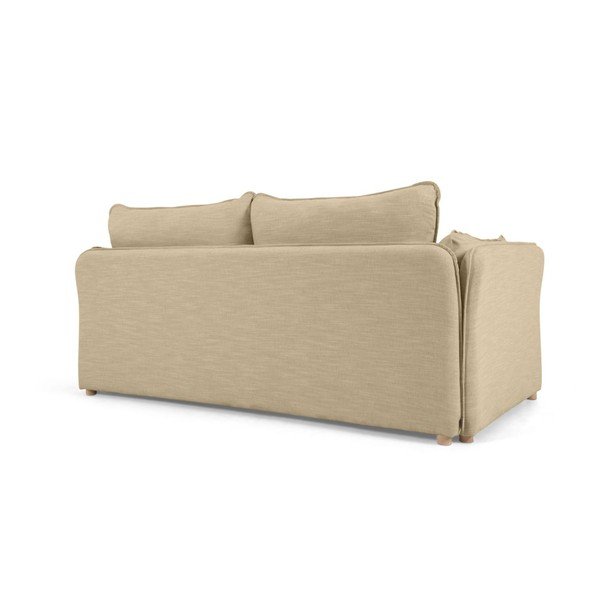 Bézs kinyitható kanapé 210 cm Tanit – Kave Home-image-4