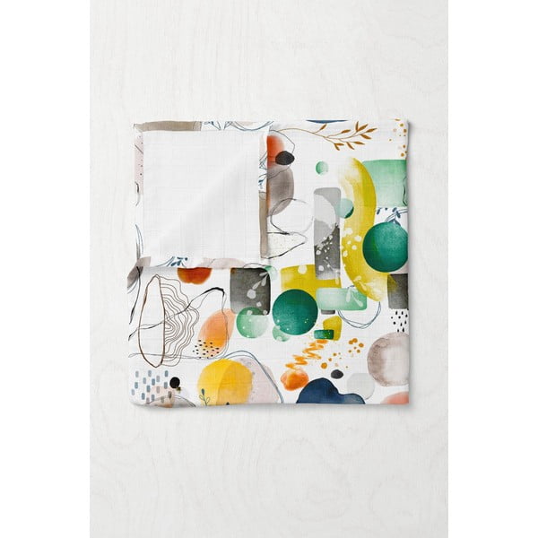 Muszlin gyerek takaró 75x100 cm Bohem – Mijolnir-image-1